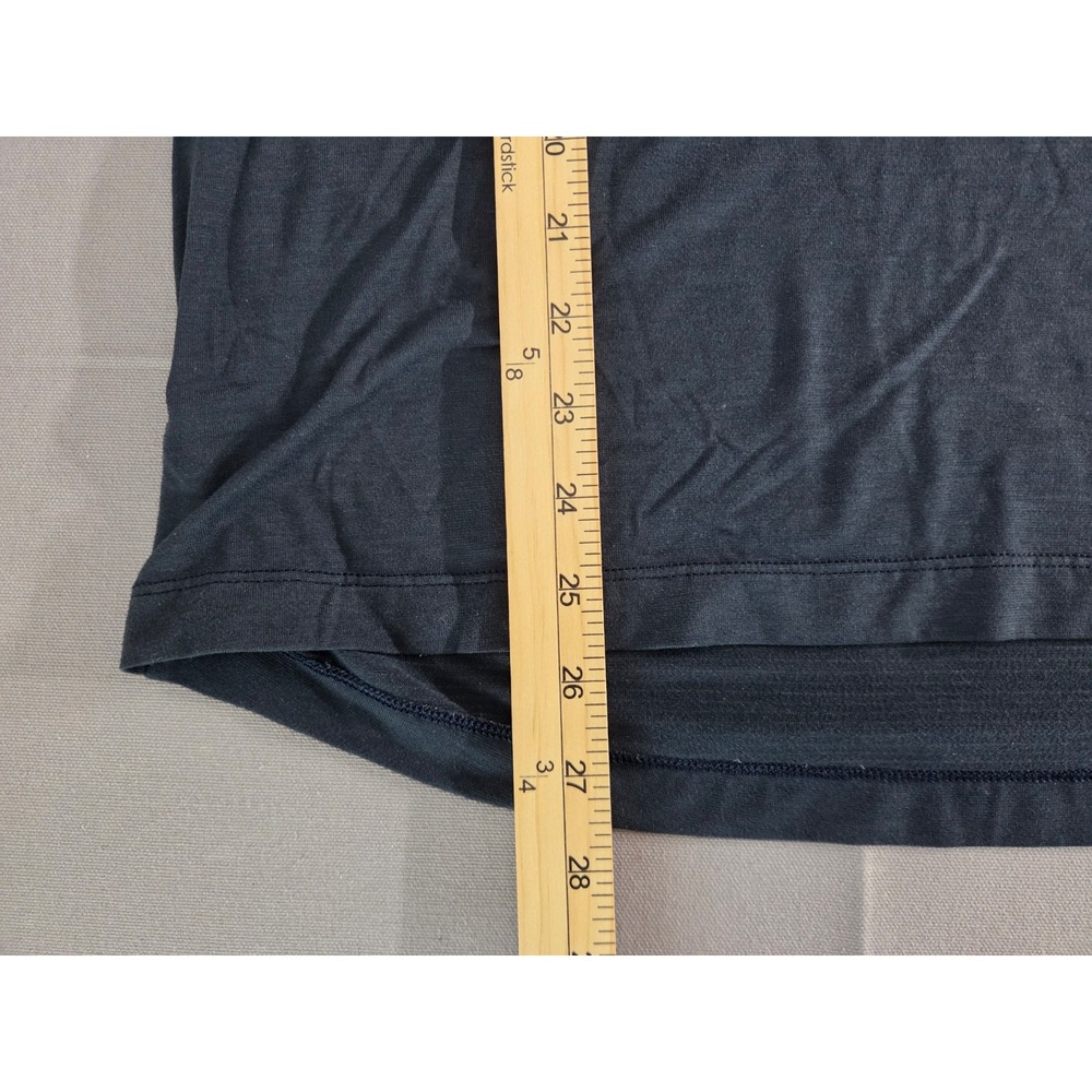 Lululemon Shirt Mens Small Blue Live In Practice Polo Golf Sports Active Stretch - Picture 5 of 5